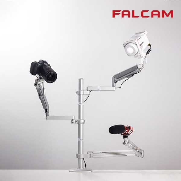 머스트컬러 [FALCAM] 팔캠 기어트리 FC2815 데스크 스튜디오 셋업A라이브커머스,쇼핑라이브등 활용가능(FALCAM)