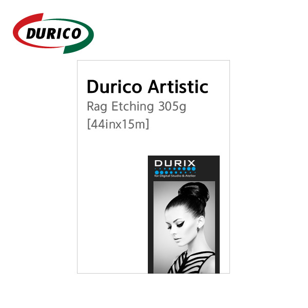 머스트컬러 두리코 아티스틱 랙 에칭 305g 롤 [44인치x15M]  Durico Artistic Rag Etching 305g Roll(Durico)