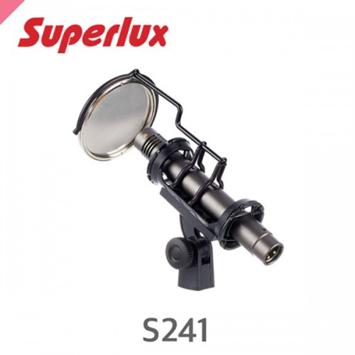 머스트컬러 수퍼럭스 S241 단일지향성 콘덴서마이크SUPERLUX S241 Vocal Microphone(Superlux)